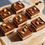 Beurre d amande et carrés de chocolat cru - Recette healthy