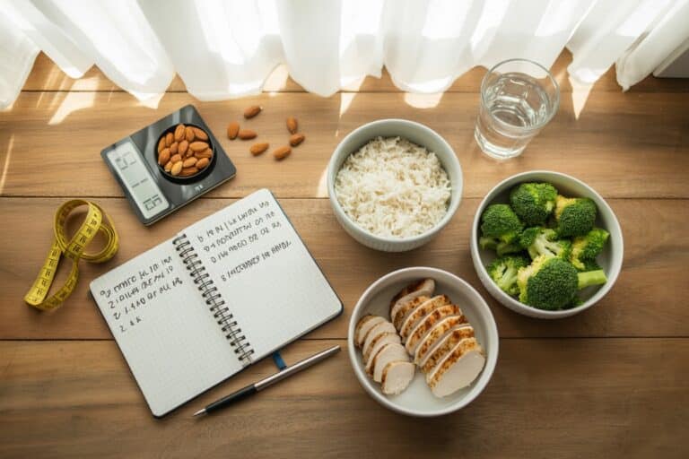 Calcul des besoins caloriques avec portions alimentaires