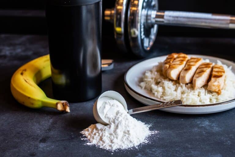 Creatine en poudre dans un contexte sportif et nutritionnel