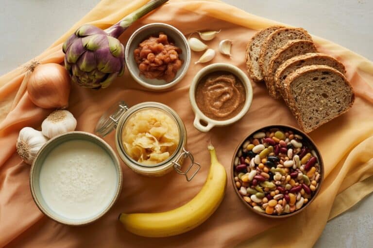 Aliments benefiques pour le microbiote : kefir, miso, legumineuses