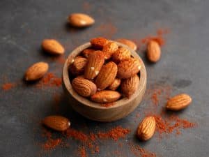 Amandes grillées au paprika