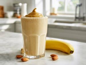 Smoothie banane amande