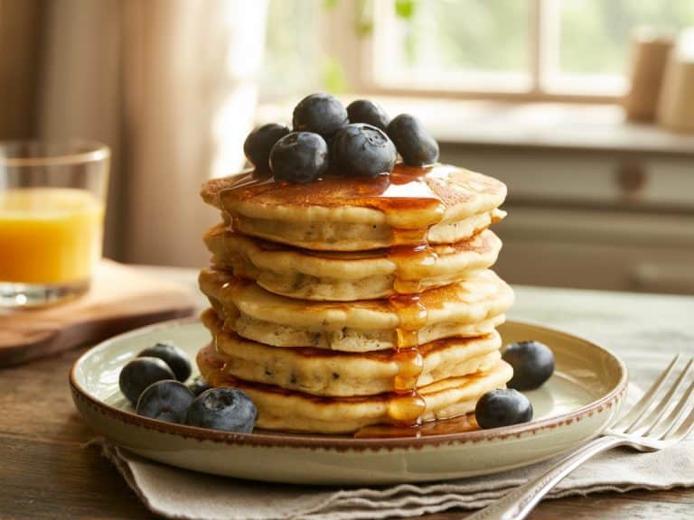 Pancakes protéinés à la banane