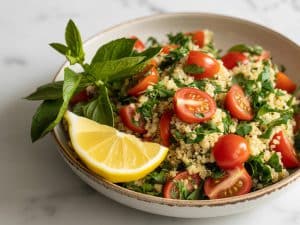 Taboulé de quinoa aux herbes