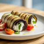 Roulades d aubergine à la ricotta et basilic - Recette healthy