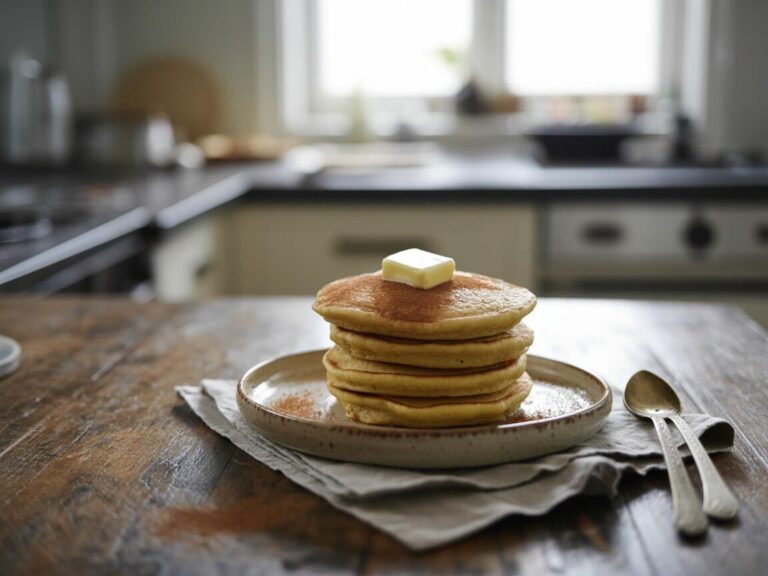 Pancakes à la farine d’amande, sans sucre